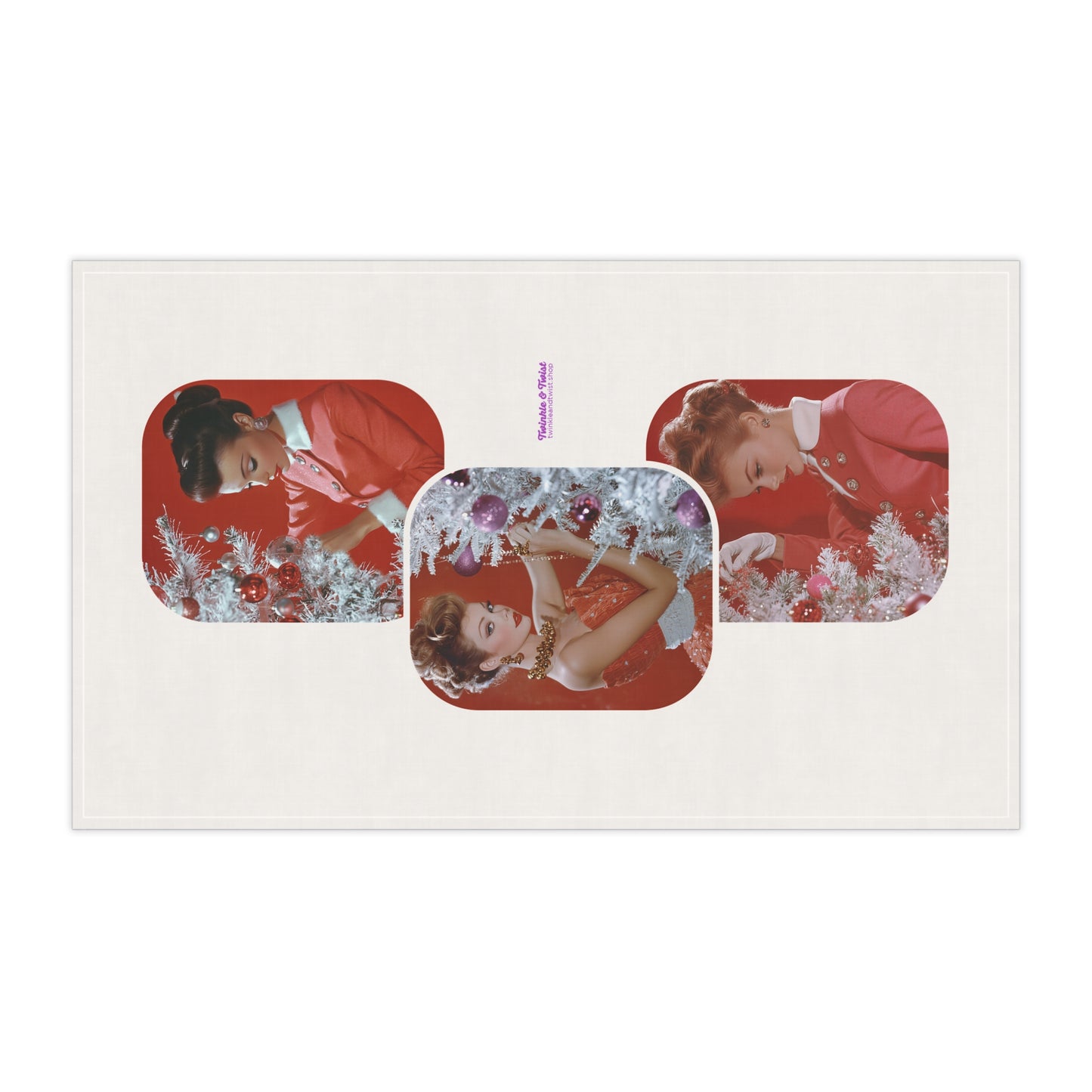 Merry & Bright Holiday Towel