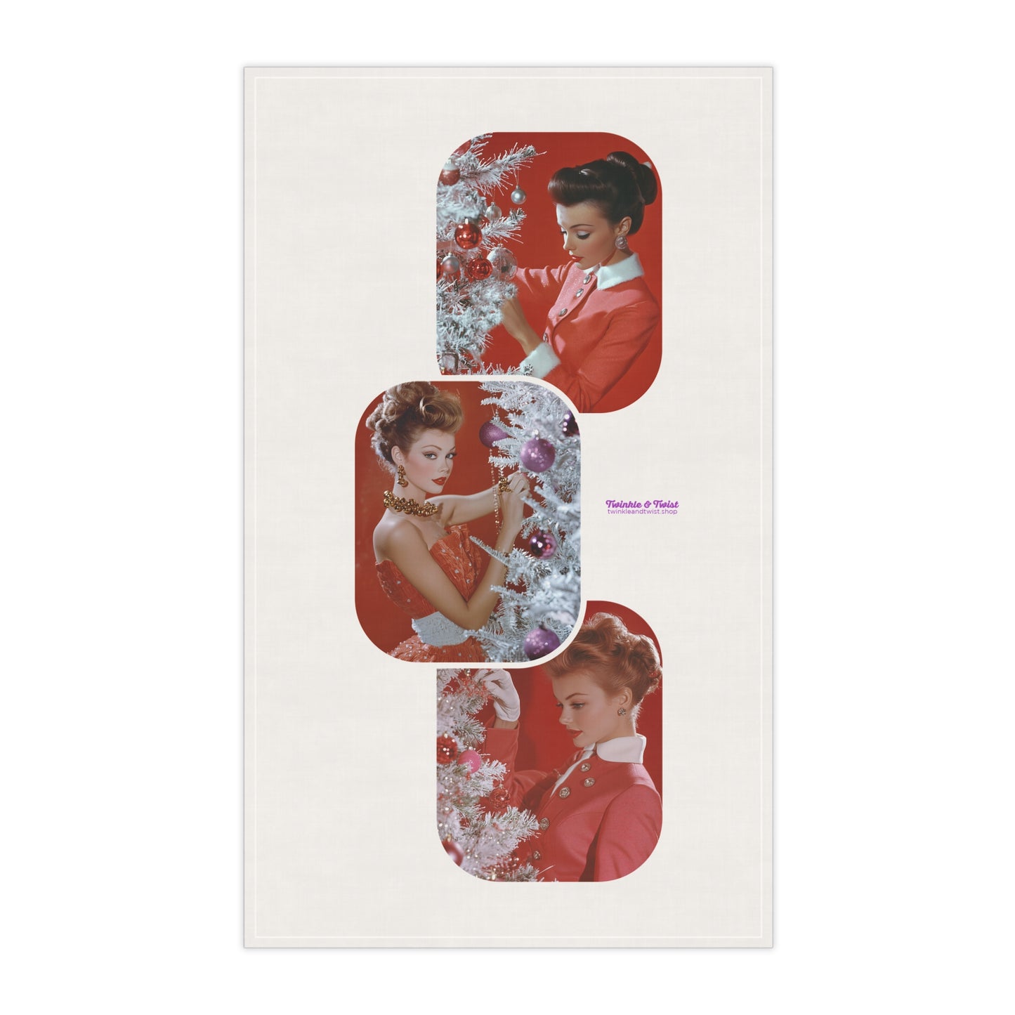 Merry & Bright Holiday Towel