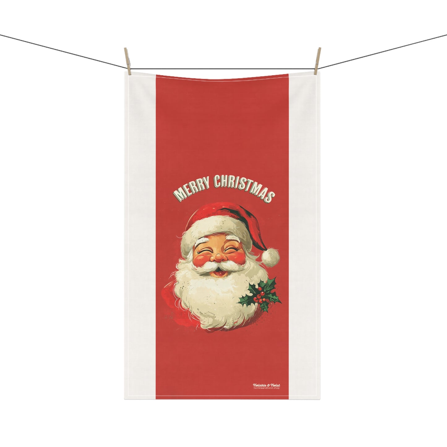 Merry Christmas Holiday Towel