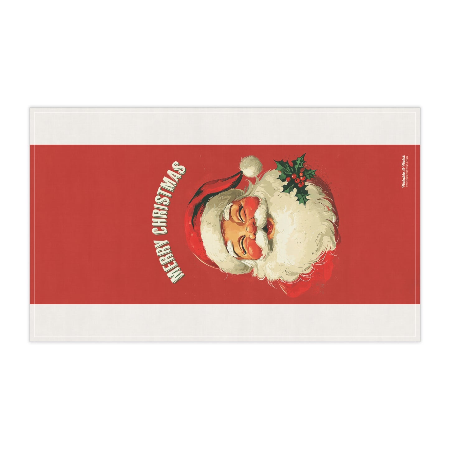 Merry Christmas Holiday Towel