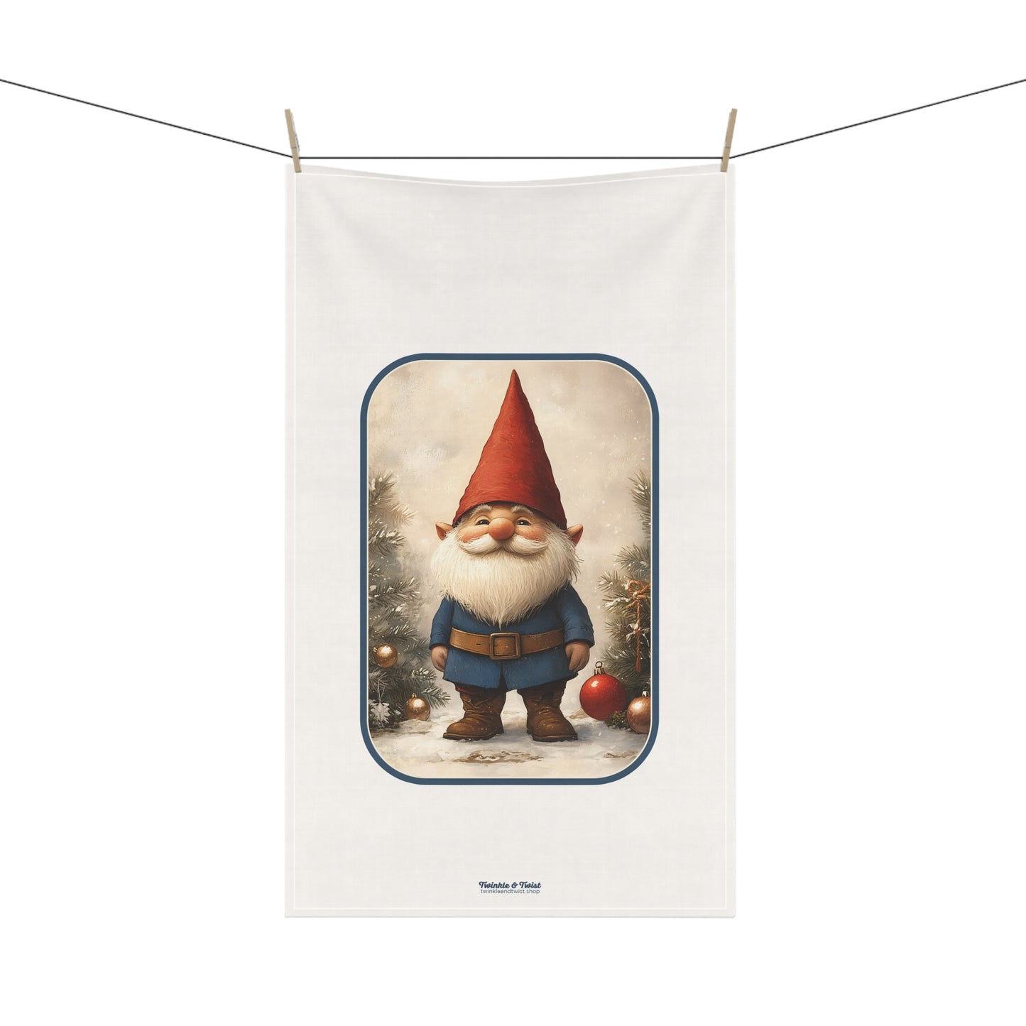 Christmas Elf Hand Towel