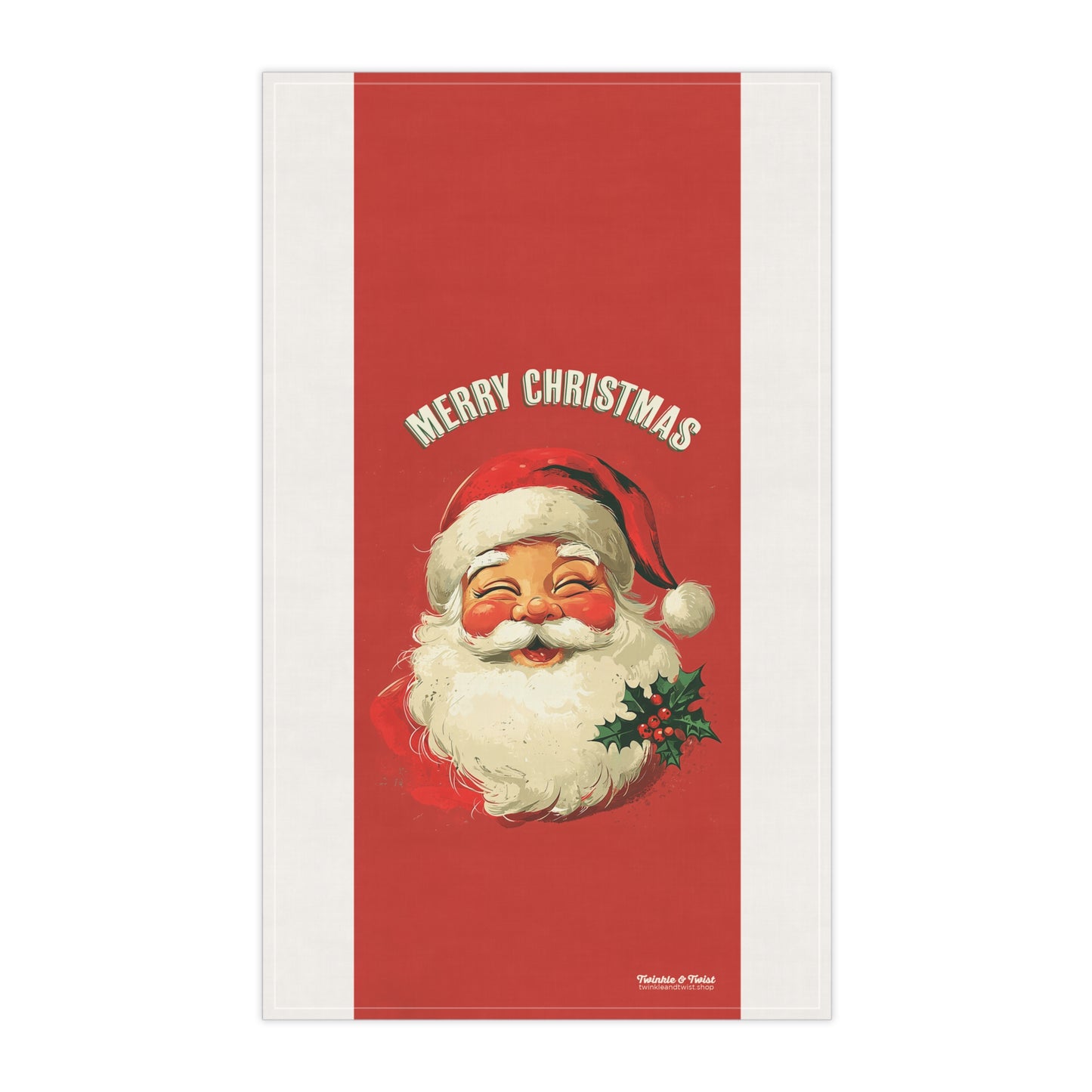 Merry Christmas Holiday Towel