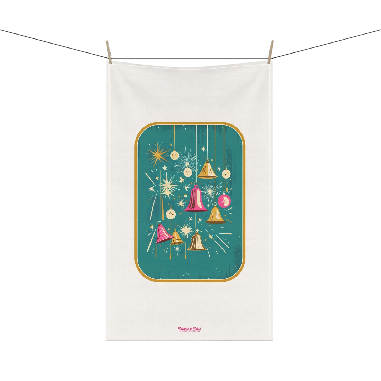 Christmas Bells Kitchen Towel