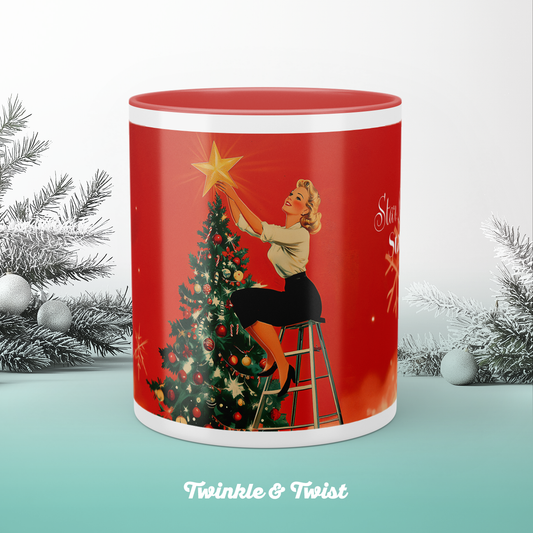 Star Bright Holiday Mug